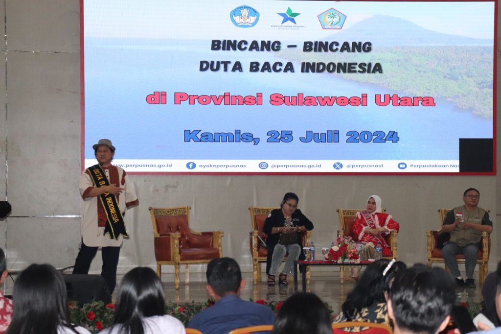 Bincang Duta Baca Indonesia di Sulawesi Utara