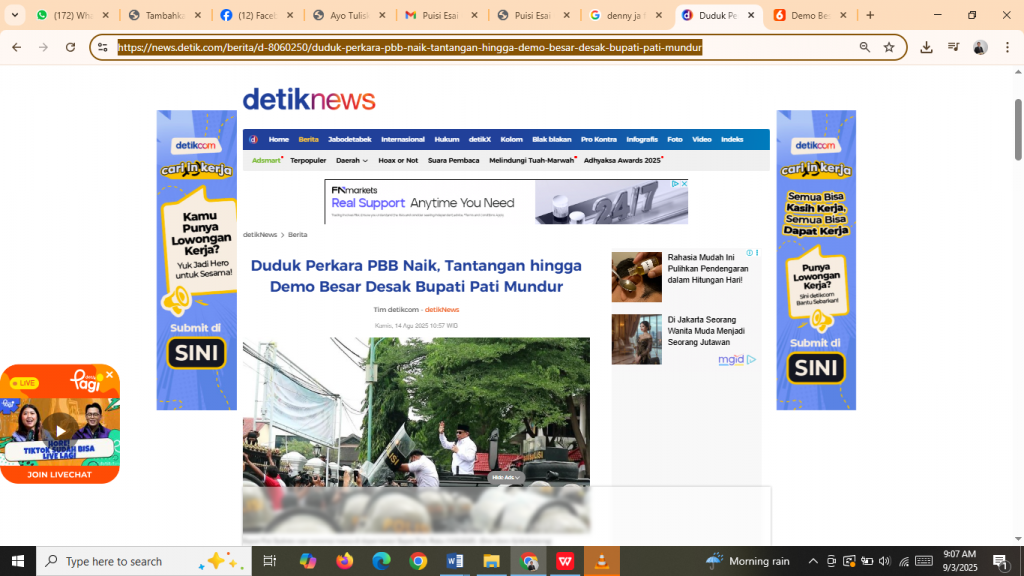 Puisi Esai Gen Z Edisi 37/I/ 17- 24 September 2025